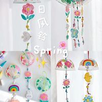 塑料杯别扔！3步改成治愈风铃挂窗边，风吹时光影绝美，孩子独立完成超有成就感