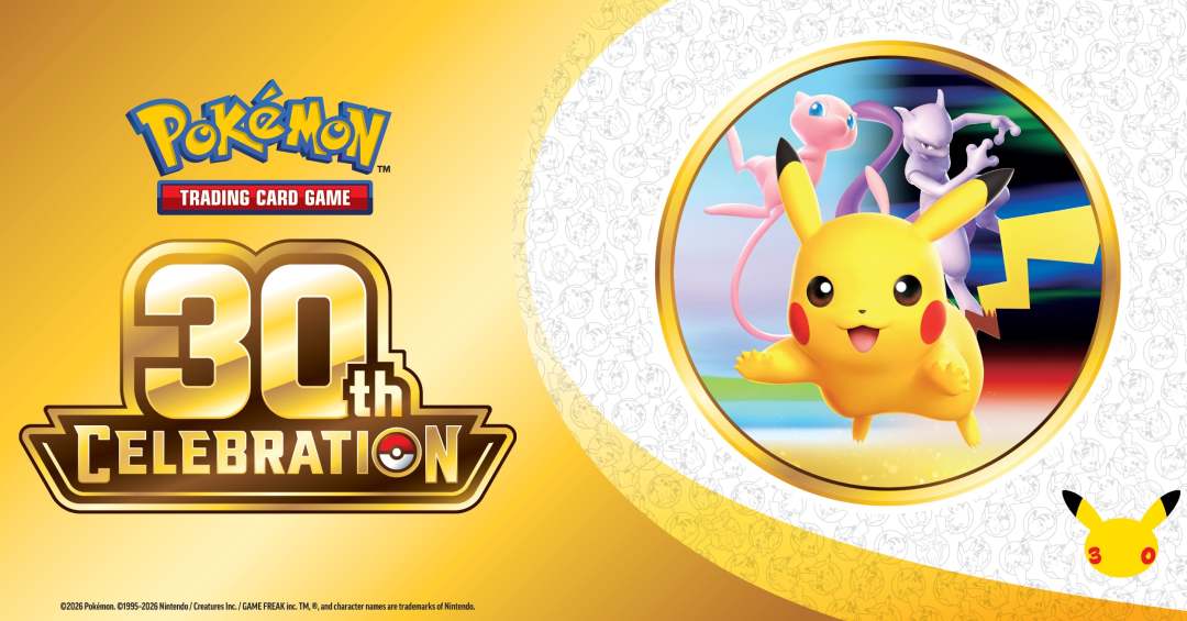 Pokémon TCG 30th Celebration 主视觉