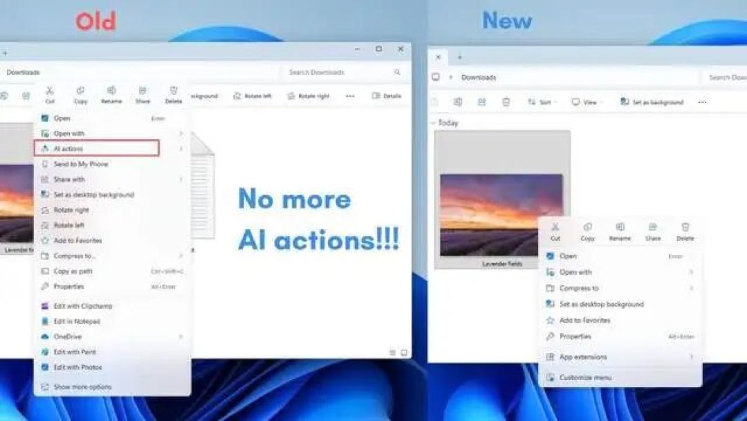 终于改了!Windows 11新版右键菜单公布:三大改进,几乎瞬时响应
