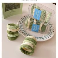 新款气质发圈！高弹耐用简约百搭成人头绳✨