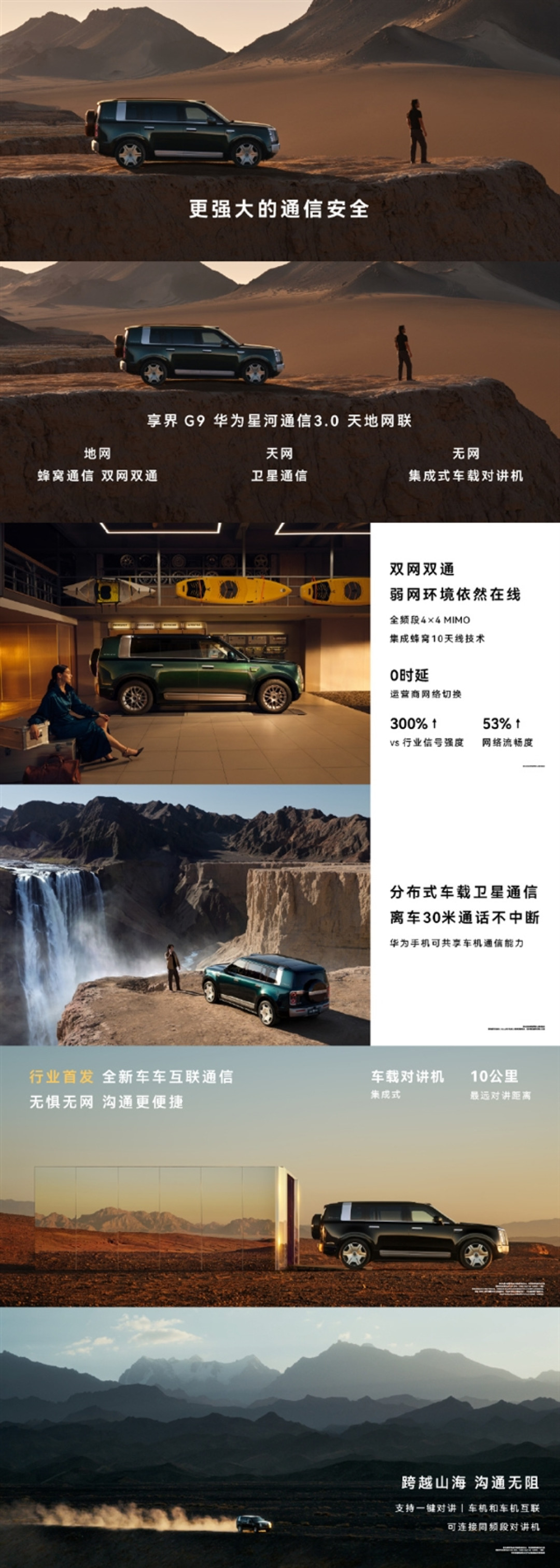 首款L3级豪华硬派SUV!享界G9全车搭载38个高精度传感器