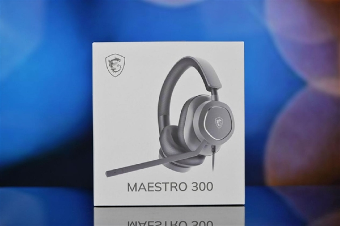 仅247克!微星MAESTRO 300游戏耳图赏 耳垫还能二选一