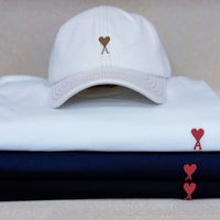 AMI红心T恤正价1300上下，现在进了折扣季：韩国7折、海港城5折，但299元的便宜别捡