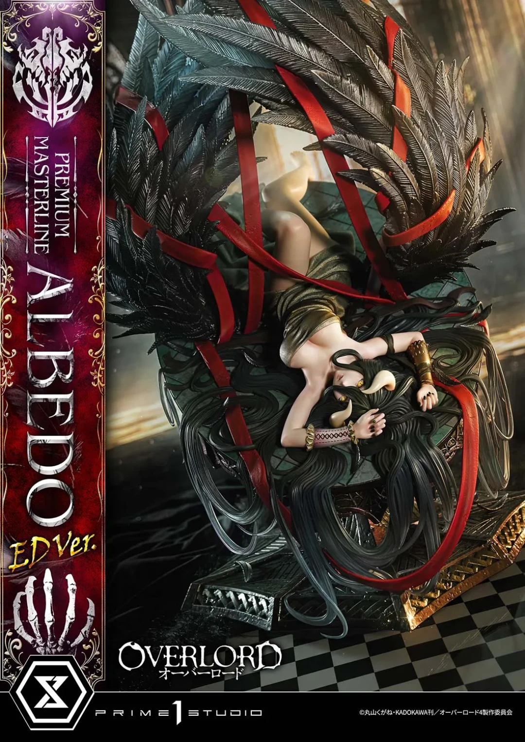 为爱堕入疯狂|Prime1 Studio 1/4 OVERLORD 雅儿贝德 ED Ver. 雕像预定情报