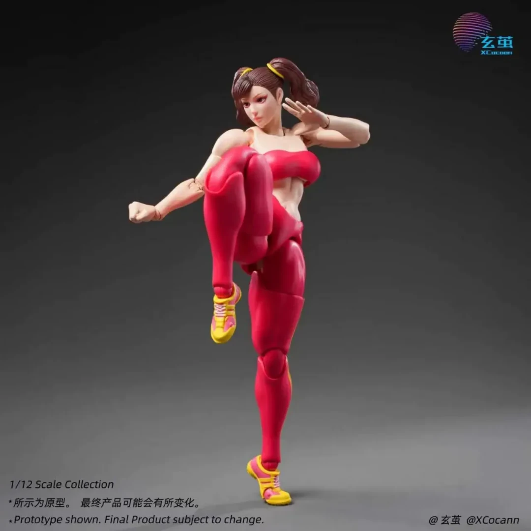 烈焰玫瑰|玄茧 1/12 赛博斗士 Blazing Rose 烈华&影姬 新品预定情报