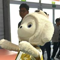心言机器人亮相 WRC：大家都卷人形，它却做了一只「毛绒玩偶」？