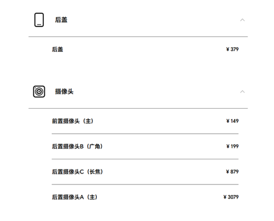 荣耀Robot Phone维修备件价格公布:主摄3079元 仅次于主板
