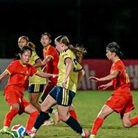 14:0碾压欧洲豪门却倒在抽签上，中国U17玫瑰用50分钟证明自己