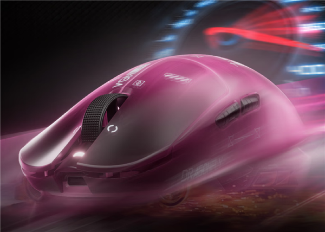 VGN蜻蜓F2 Turbo+三模鼠标首发419元:支持1 DPI高精步进、双8K回报率