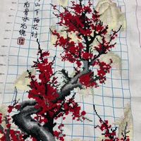 十字绣大图卡在半途想弃坑？先算这笔进度账，再决定换绣法还是止损