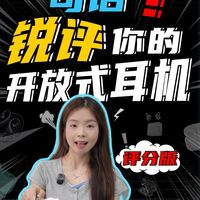 【一句话锐评500元内热门开放式耳机】