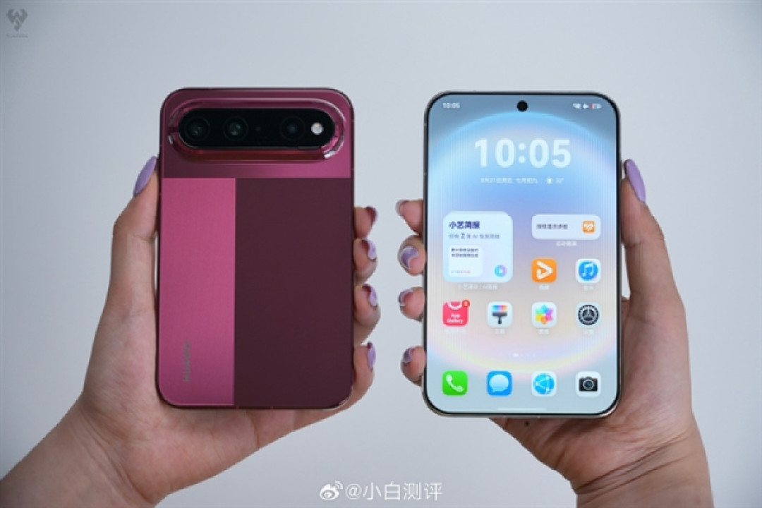 屏占比最高机型!华为Pura X View四色真机实拍:感受下阔直板形态