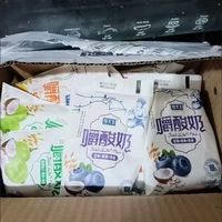 可嚼代餐酸奶！牧天下全脂果粒燕麦嚼酸奶整箱✨
