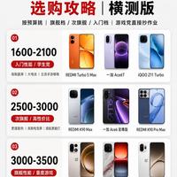 学生游戏手机怎么挑，三档预算清晰划分