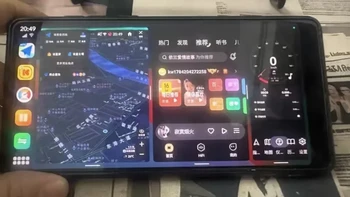 小米MIX2魔改车机系统，改好直供电，可当导航与行车记录仪