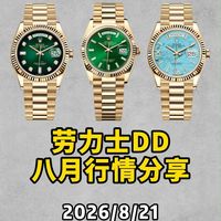 DD36行情、门店体验 | 劳力士8.22日报