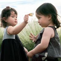 季末超值捡漏✅江南布衣女宝无袖衫太适合夏天！