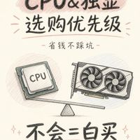 涨价环境下攒机心得|CPU和显卡别乱堆,选对优先级才不花冤枉钱