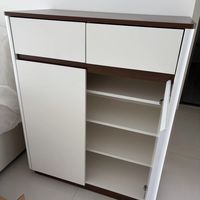实木鞋柜家用新款2026款入户柜