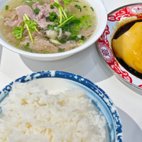 跷脚牛肉配凉糕,这一顿把自己哄得挺开心