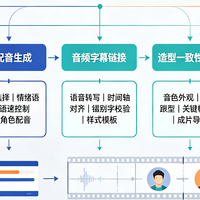 AI配音字幕自动生成工具：短剧漫剧后期音频字幕链路与选型判断