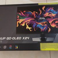 升级32寸4K OLED✨微星流光X24沉浸式体验直接封神