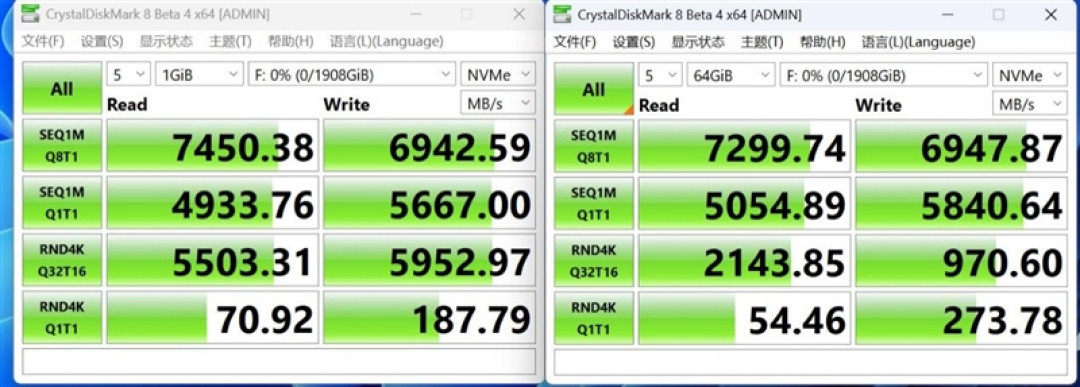 最强QLC到底有多强！致态Ti600s 2TB SSD评测: 顺序读取7400MB/s、写入寿命翻倍、温度低到离谱