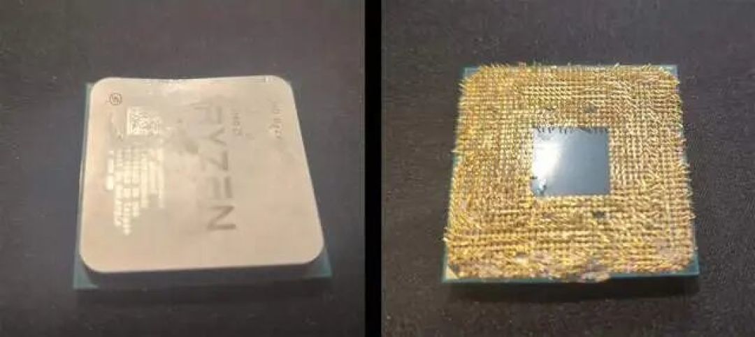 只卖13元的AMD锐龙CPU：被陷害致死，针脚全弯了