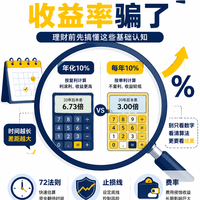 年化10%和每年10%不是一回事，算错亏大