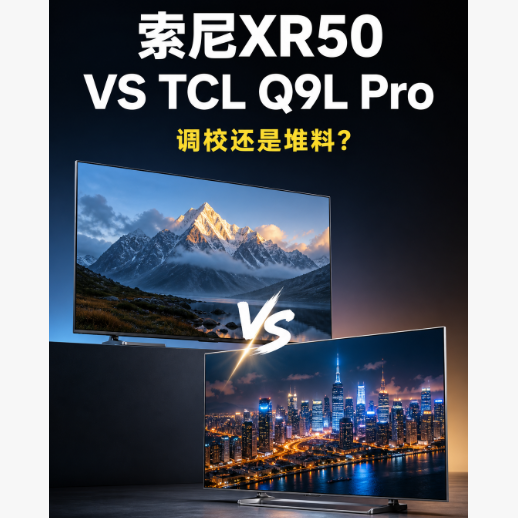 索尼 75XR50 和 TCL Q9L Pro 怎么选？