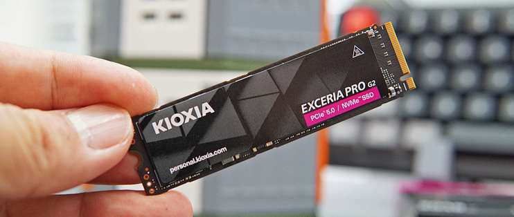 原厂颗粒，PCIe 5.0固态硬盘旗舰性能，铠侠 EXCERIA PRO G2 VE10
