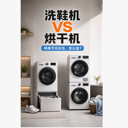 你更烦刷鞋，还是更烦晾衣服？万元洗衣机别买错了