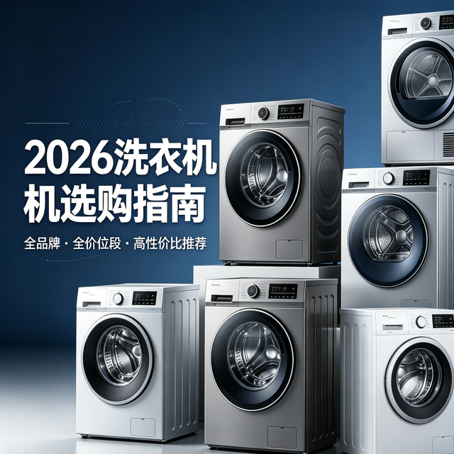 2026年9月洗衣机选购指南：全品牌，全价位段洗衣机推荐