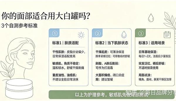 丝塔芙大白罐可以涂脸吗？肤质适配 + 标准厚敷六步法完整指南