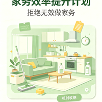 家务效率提升计划｜拒绝无效做家务！
