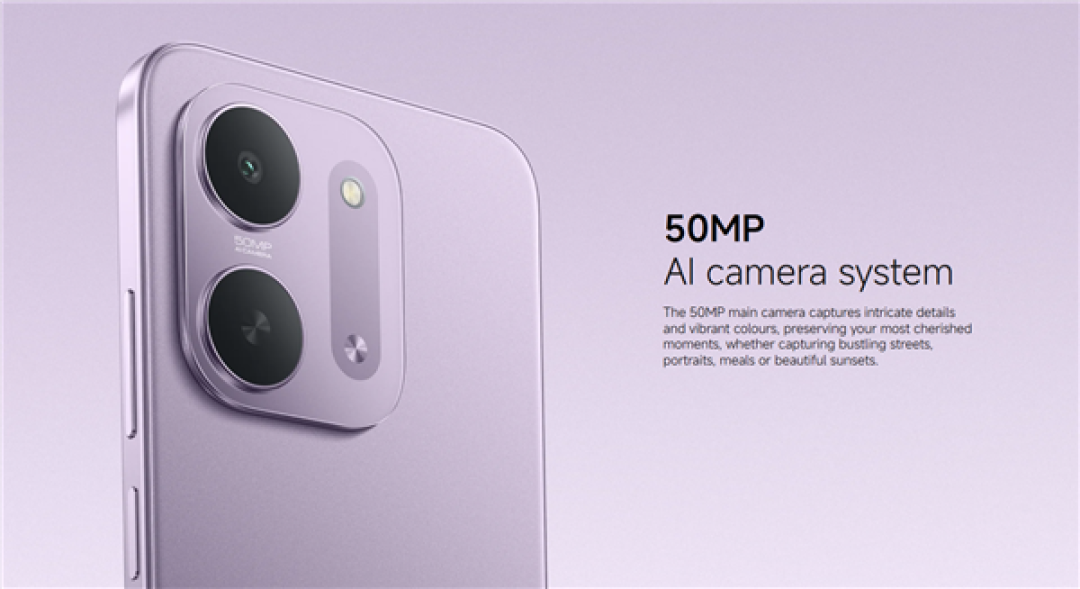 REDMI 17C 5G海外正式发布:6.9英寸120Hz高刷LCD屏+天玑6300
