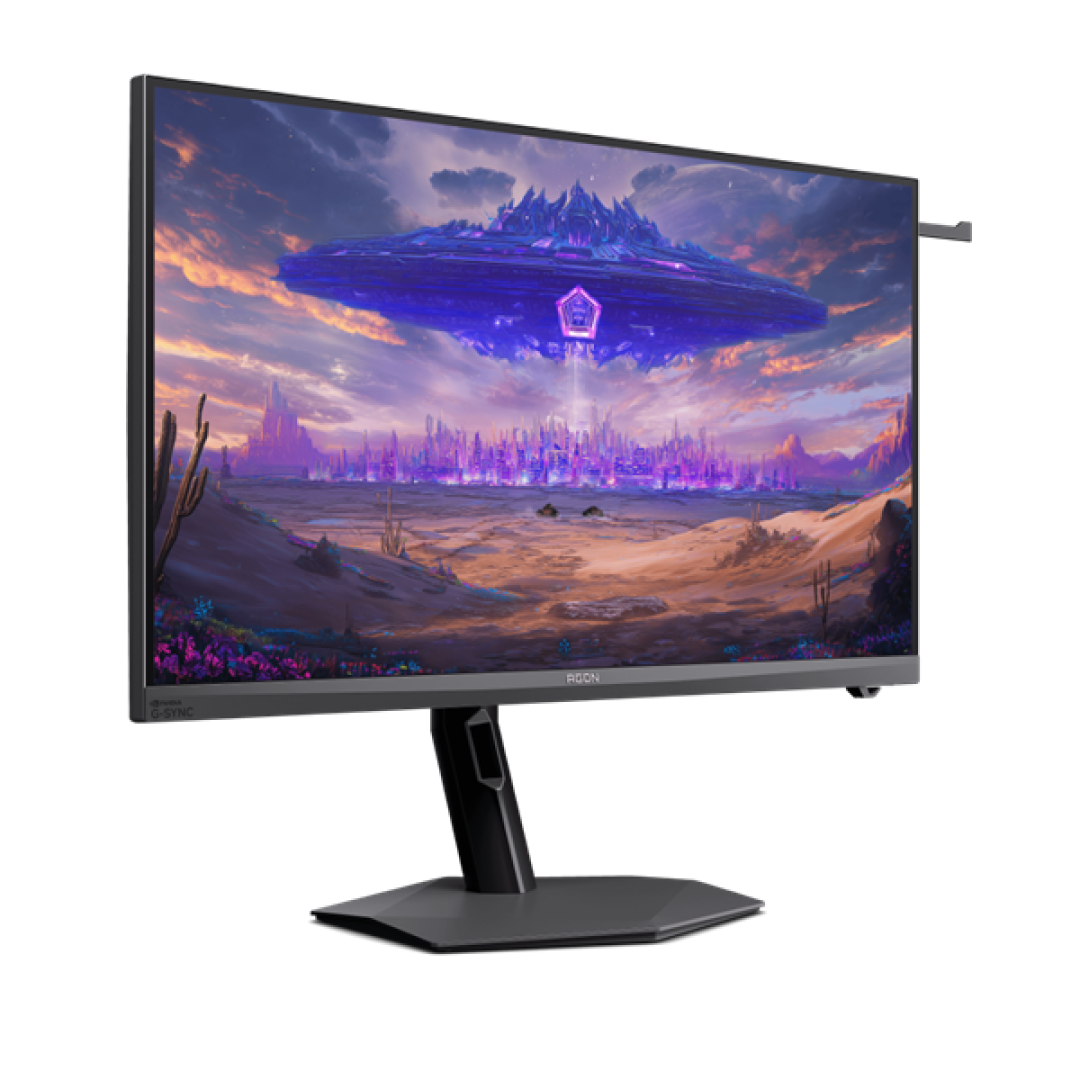 动态清晰度翻倍!AOC发布全球首款5K G-SYNC Pulsar显示器