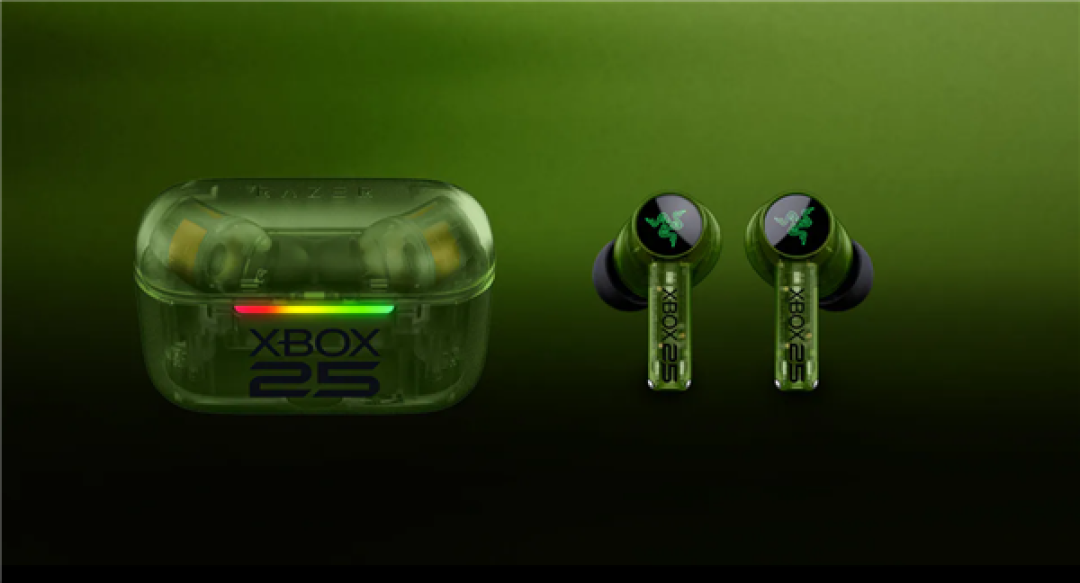 雷蛇公布Xbox 25周年限定外设:半透绿外壳、涵盖键鼠耳机套装
