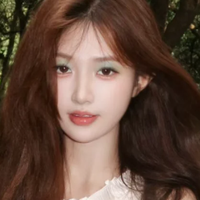 姐妹们！刚自己染完泡泡染栗棕色，这个颜色也太温柔了吧！
