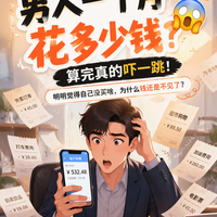 男人一个月的基本消费