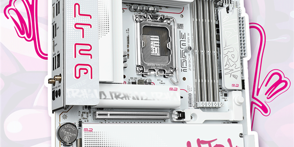 支持DDR5-8800+频率！七彩虹Z890M ULTRA发售：嘻哈涂鸦风 售1599元