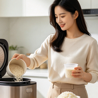 免泡糙米不泡直接煮，口感营养到底差多少？