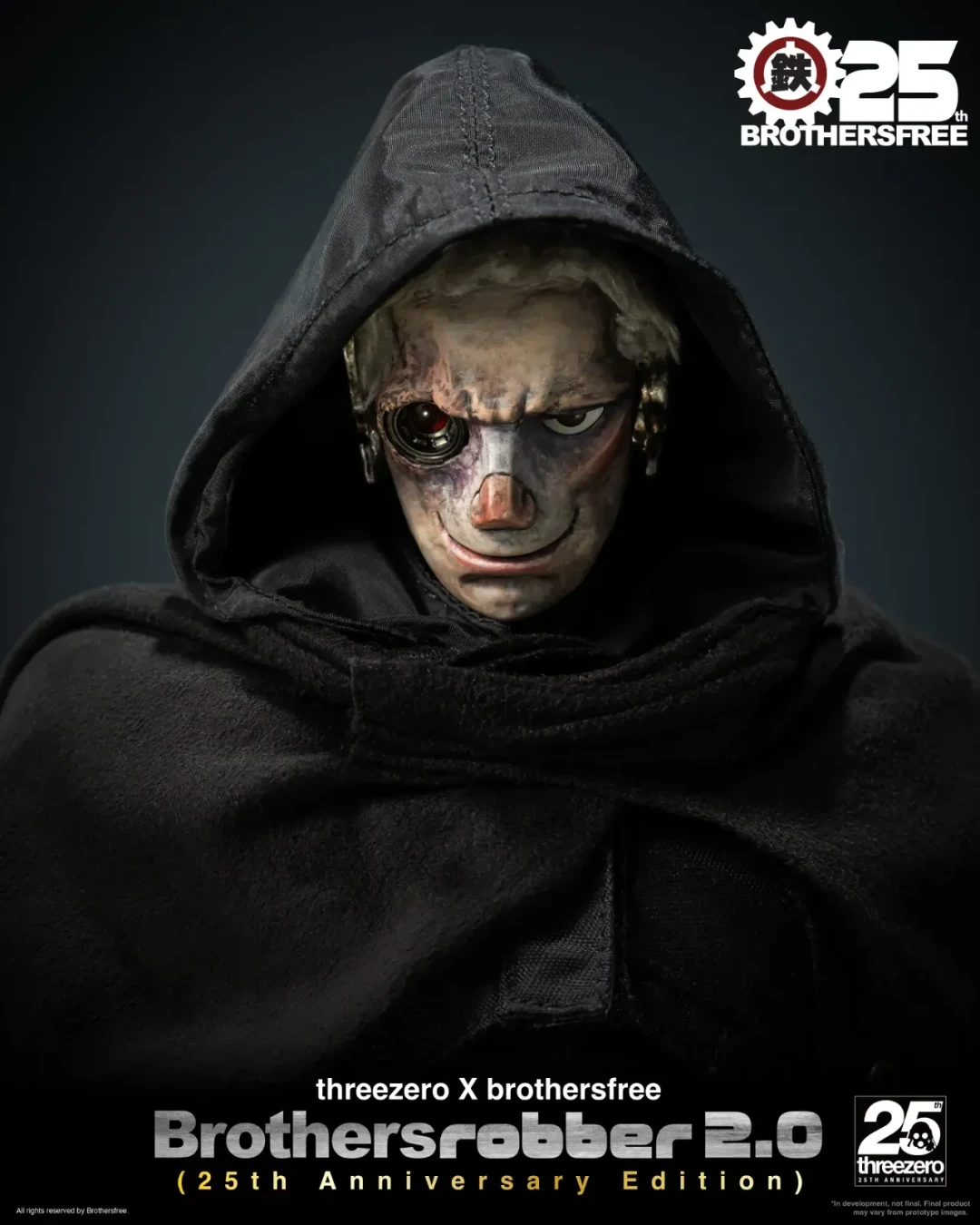 传奇 25 周年｜Brothersfree × threezero 1/6 兄弟劫匪 2.0 25 周年纪念版预定情报