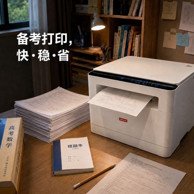 Windows/Mac/鸿蒙全适配，联想M1688DWPro打印机告别设备兼容焦虑