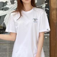 和男朋友穿熊猫情侣装 这件T恤甜度超标了