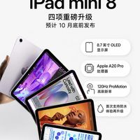 iPad mini8重磅爆料🔥这次升级直接拉满