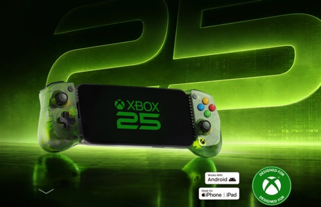 Xbox 25周年周边扎堆!Backbone和盖世小鸡齐发限定手柄