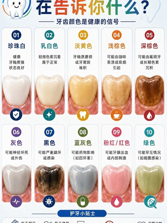 谁说你的牙齿颜色没影响？