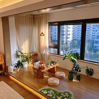 原木风客厅改造,舒适为主