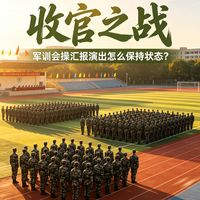 军训会操汇报演出怎么保持状态？收官之战